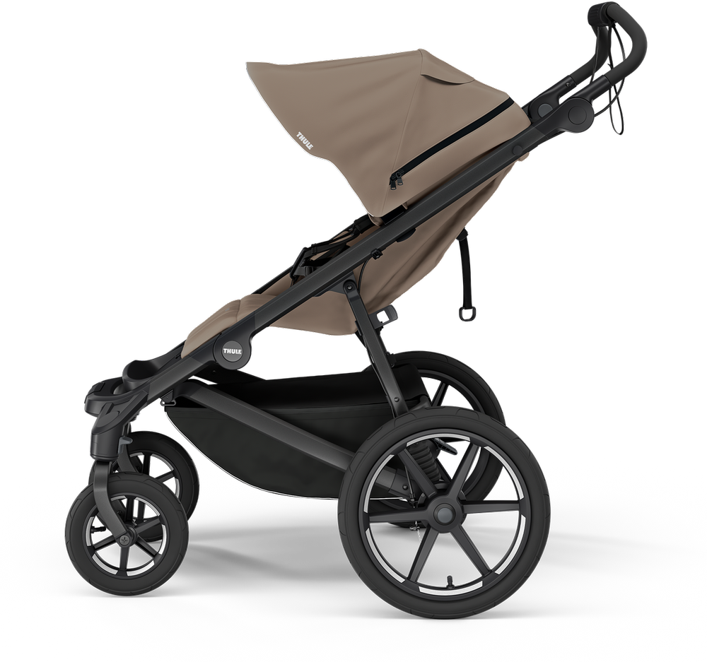Keturratis visureigis vežimėlis THULE Urban Glide 4 Wheel, Rusvai pilkas