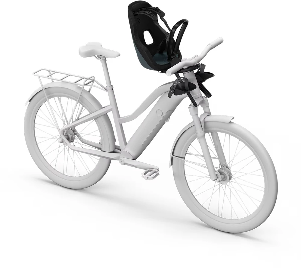 Thule Yepp Nexxt 2 Mini - lekki fotelik rowerowy montowany su przodu | Dark Slate