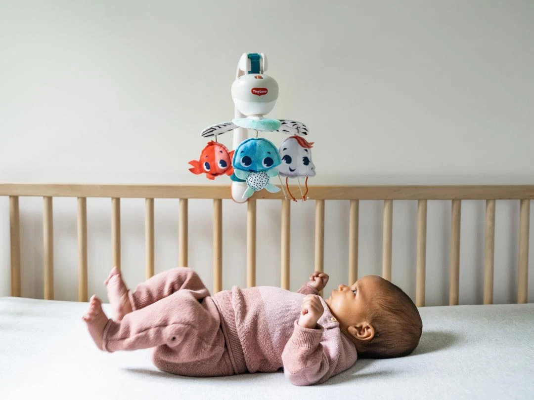 Tiny Love muzikėlė su kabančiais jūros gyvūnėliais