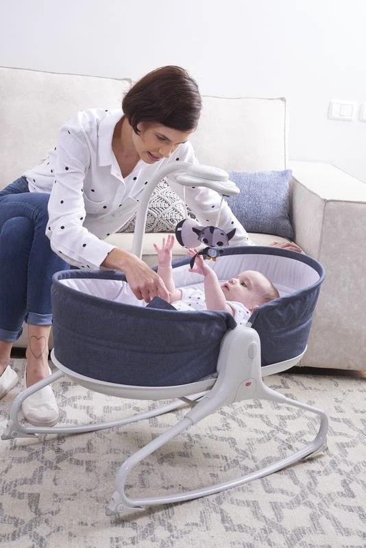Tiny Love Multifunctional Rocker 3in1 tamsiai mėlyna