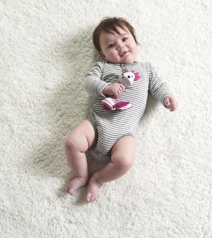 Tiny Love barškutis kramtukas elniukė