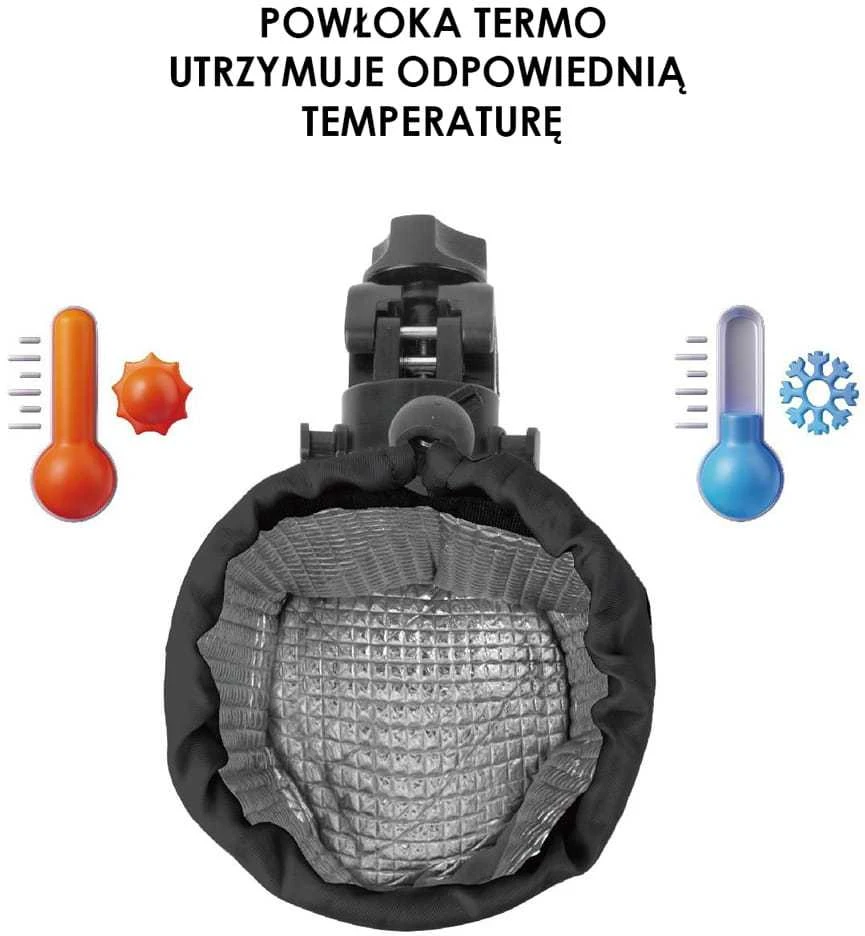 Titanium Baby "Thermo 2-in-1" puodelio ir telefono laikiklis vaikiškam vežimėliui