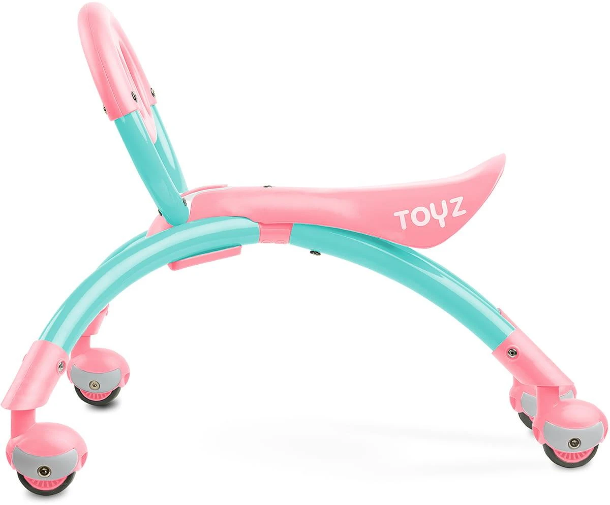 Paspiriama mašinėlė - stumdukas Toyz, Beetle, rožinė