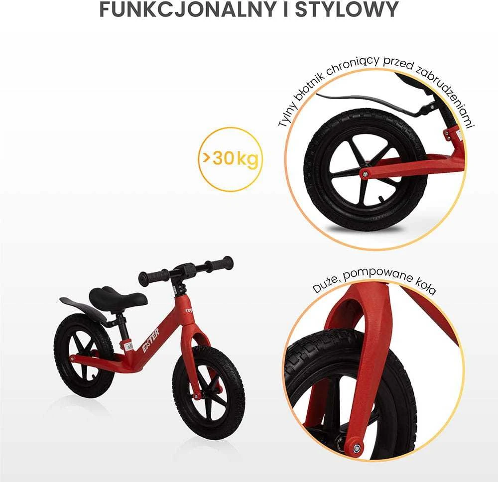 Toyz balansinis dviratukas Exter, žalias