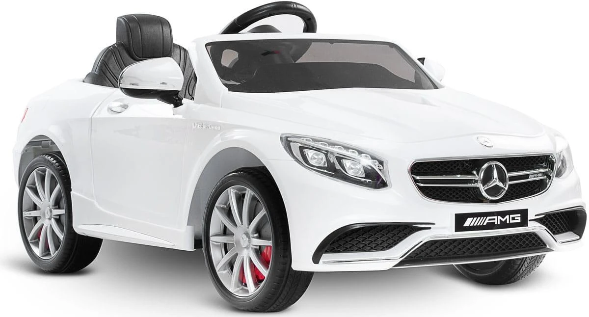 Toyz 4Baby BENZ S63 AMG - BALTĖ