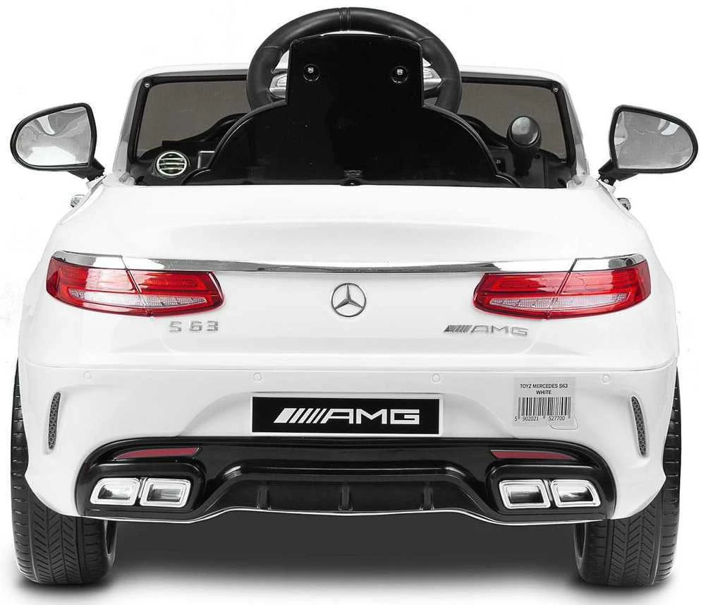 Toyz 4Baby BENZ S63 AMG - BALTĖ