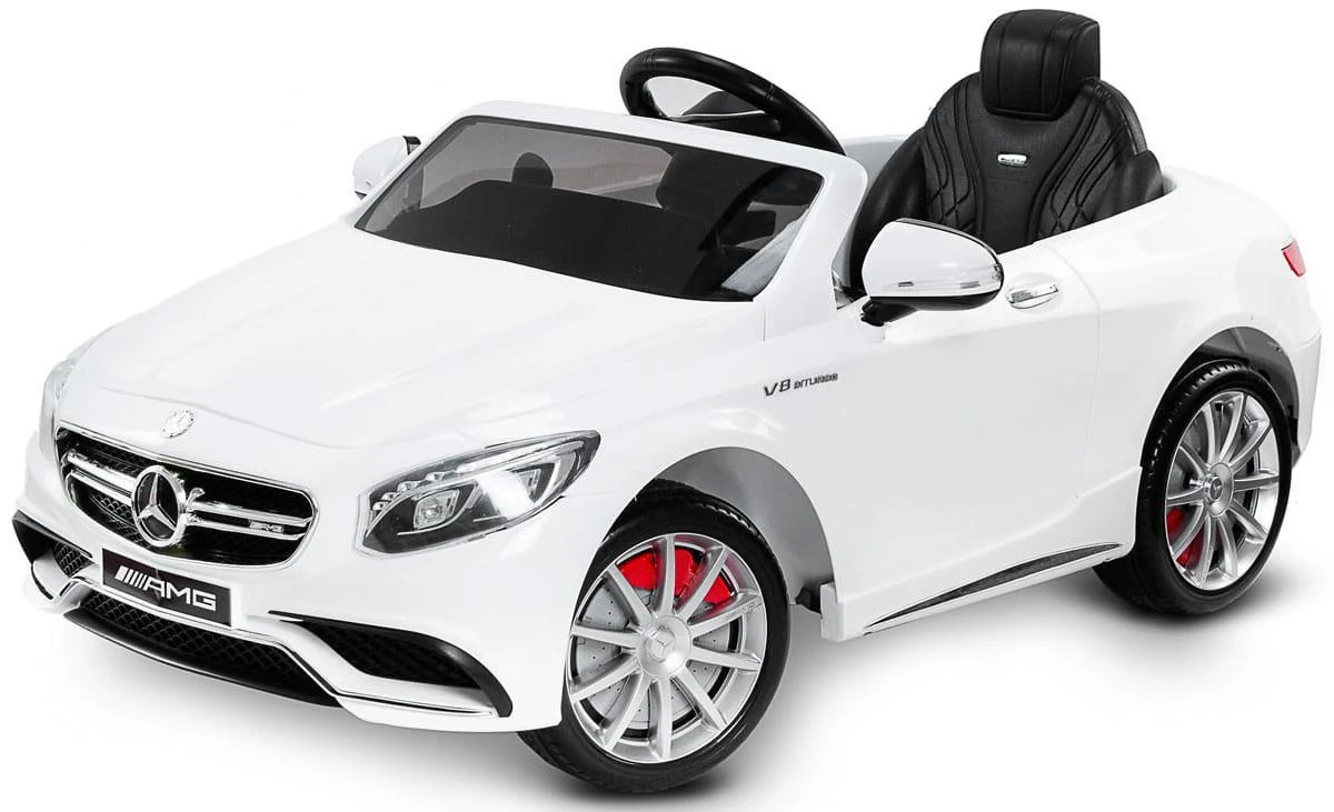 Toyz 4Baby BENZ S63 AMG - BALTĖ
