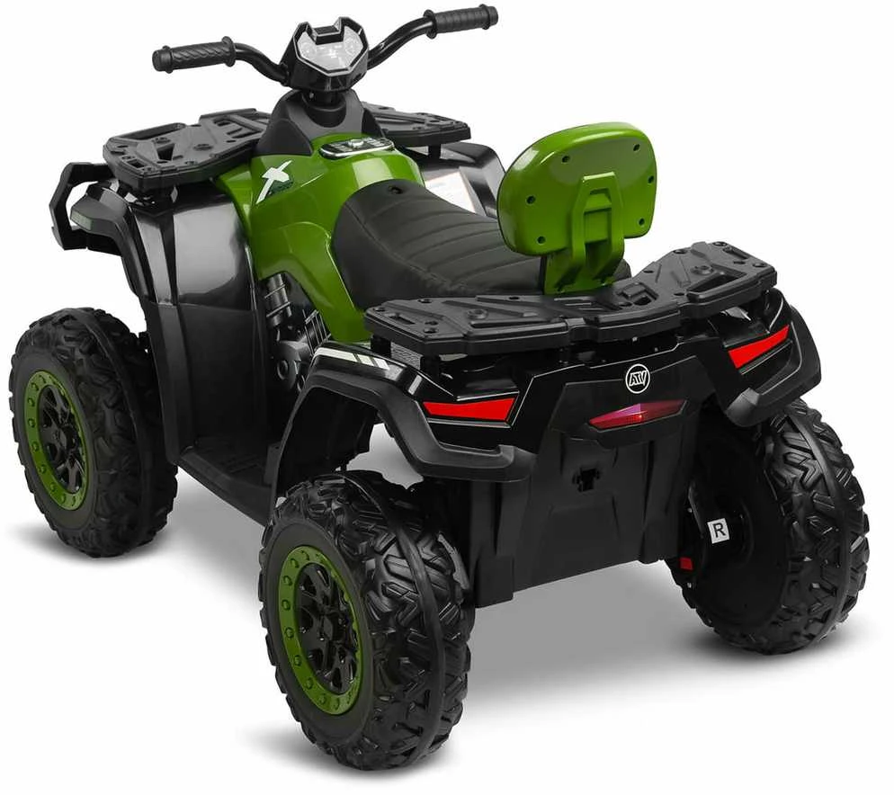 „Toyz by Caretero Rush“ – akumuliatoriumi varoma transporto priemonė | Armija žalia