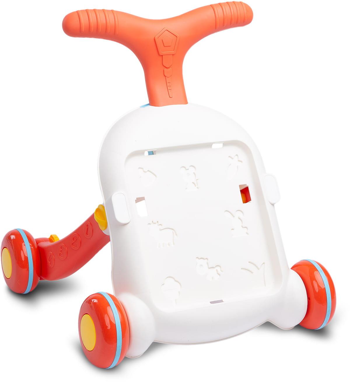 Toyz Spark oranžinė 2in1 mokomoji vaikštynė