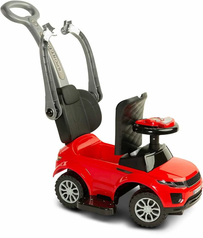 Toyz by Caretero Sport Car - 3in1 vaikiškas pasivažinėjimas | Raudona