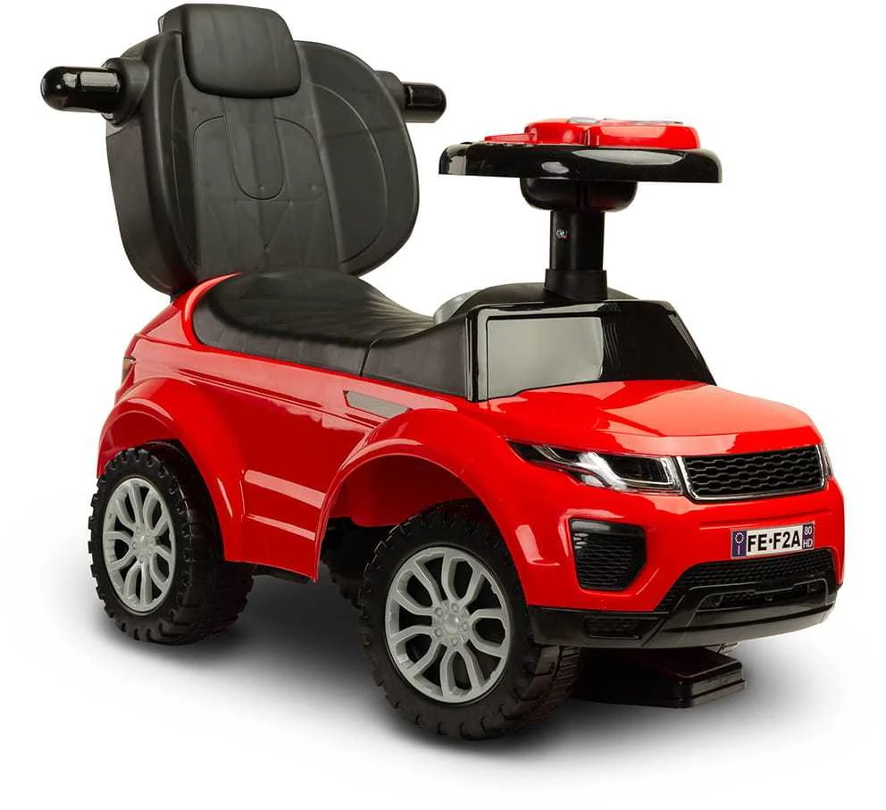 Toyz by Caretero Sport Car - 3in1 vaikiškas pasivažinėjimas | Raudona
