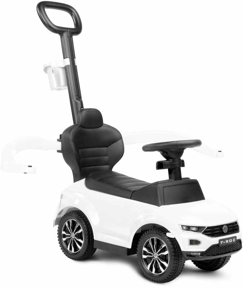 Toyz By Caretero Paspiriama mašinėlė VW T-ROC baltas