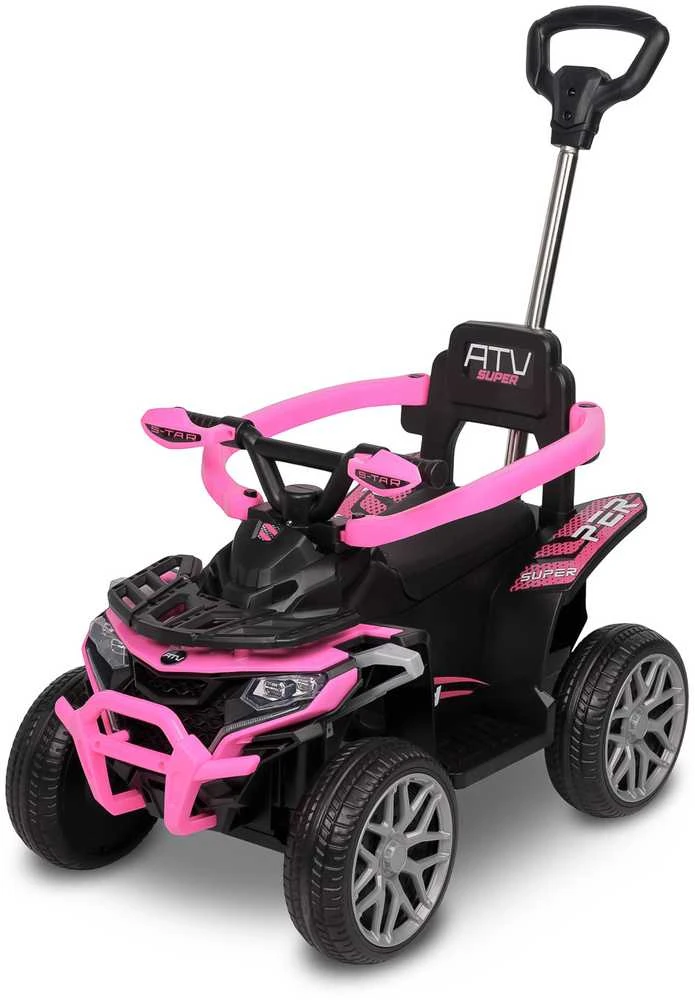 Toyz Caretero Movix - jeździk, mały quad vaikams | Rožinė