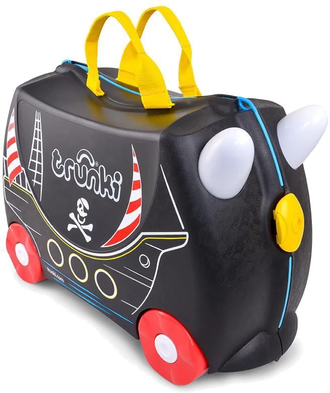 Trunki kelioninis lagaminas su ratukais vaikams | Piratas Pedro aprašymas - Prekės nuotrauka