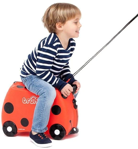 Trunki kelioninis lagaminas su ratukais vaikams | Boružėlė Harley