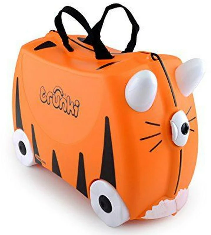 Trunki kelioninis lagaminas su ratukais vaikams | Tigriukas Tipu