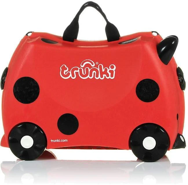 Trunki kelioninis lagaminas su ratukais vaikams | Boružėlė Harley