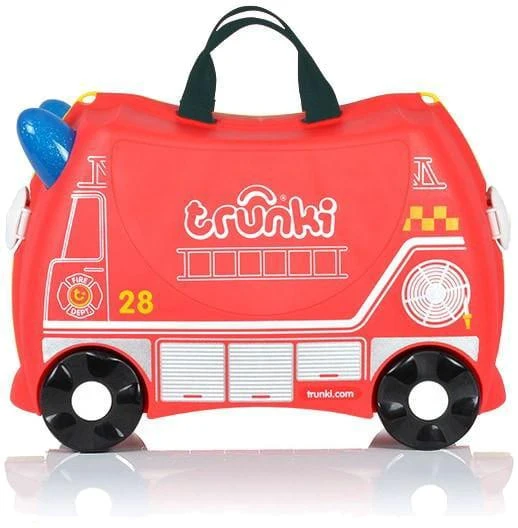 Trunki kelioninis lagaminas su ratukais vaikams | Gaisrinis automobilis Frank
