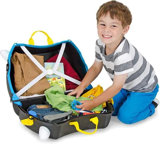 Trunki kelioninis lagaminas su ratukais vaikams | Piratas Pedro