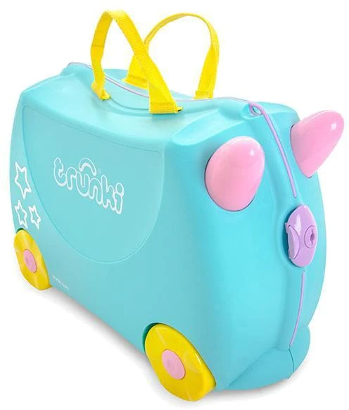 Trunki kelioninis lagaminas su ratukais vaikams | Vienaragis Una