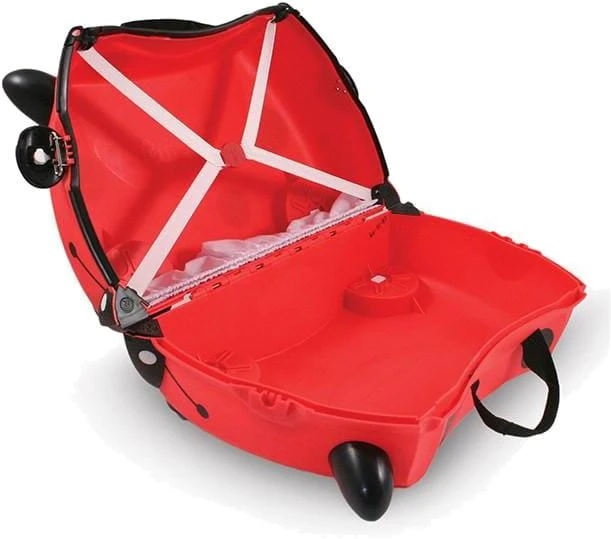 Trunki kelioninis lagaminas su ratukais vaikams | Boružėlė Harley
