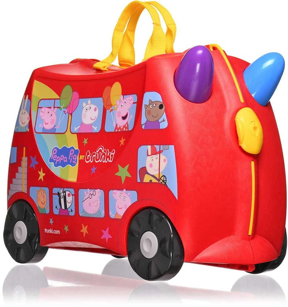Vaikiškas lagaminas Trunki Peppa raudonas, TRU-0064