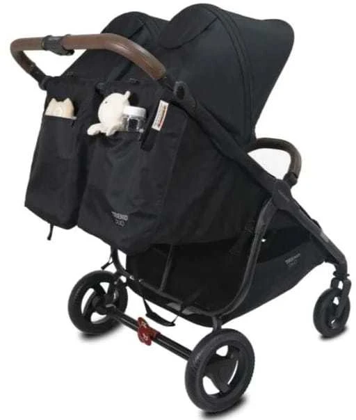 Valco Baby Snap Duo Trend SPORT – dvivietis vežimėlis | juodos spalvos