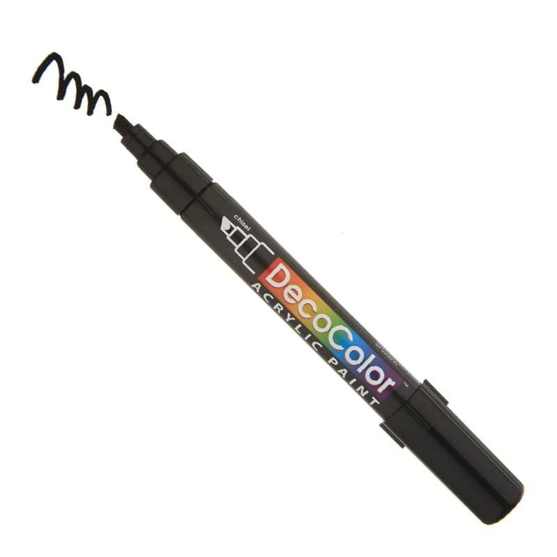 Marvy Uchida Akriliniai markeriai "Marvy Decocolor Acrylic" #315-4E Bright. 4 vnt