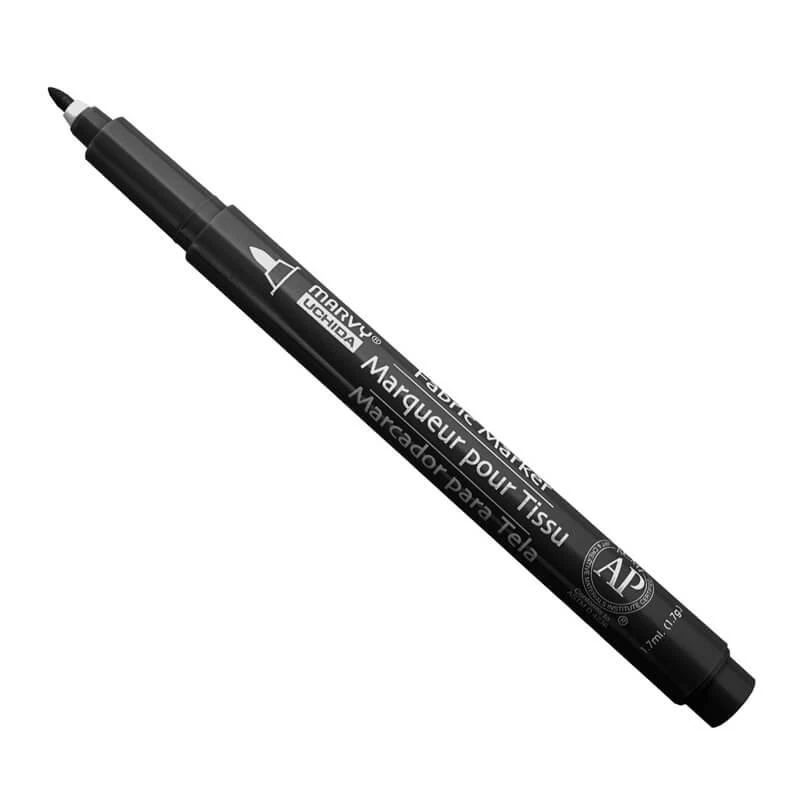 Marvy Uchida Markeriai tekstilei plonu galiuku "Fabric Marker Fine" #522-6A 6 vnt.