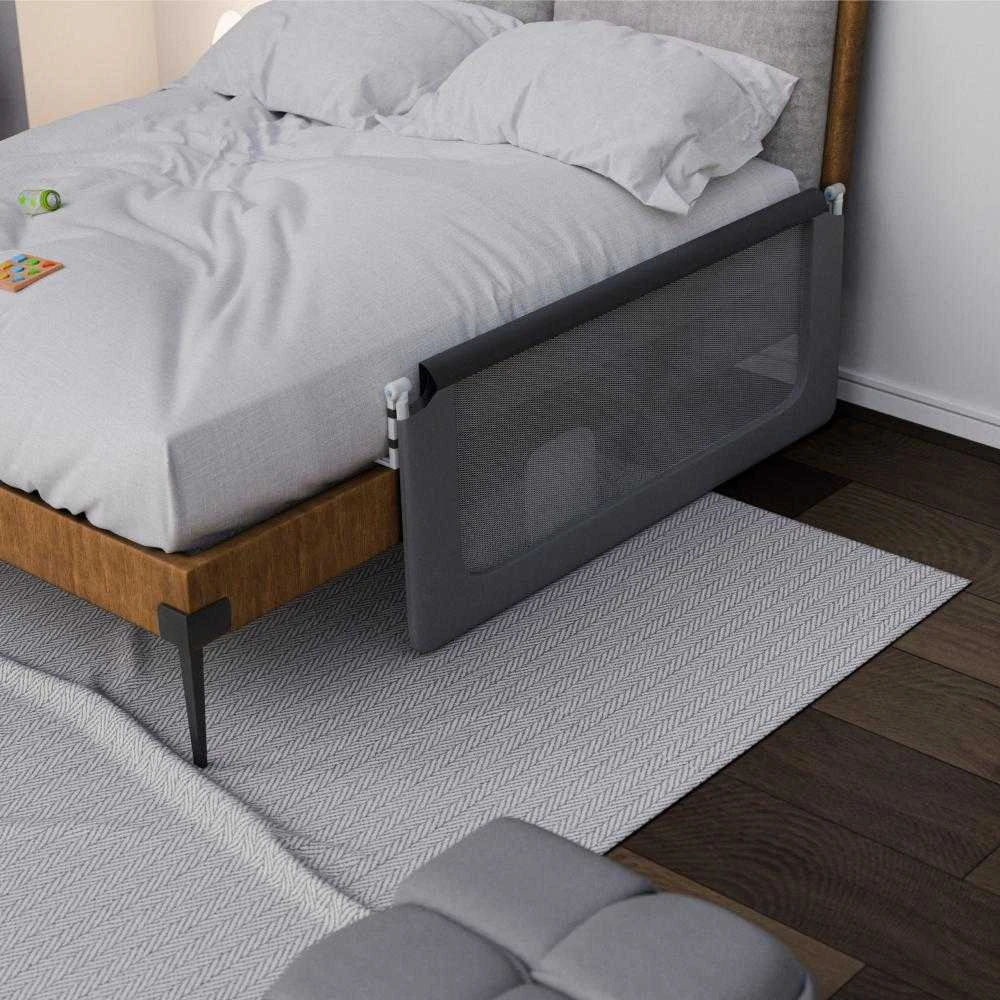 Apsauginė lovos užtvara «Tulano Cover 25 Pilkas», pilka spalva, 150 cm
