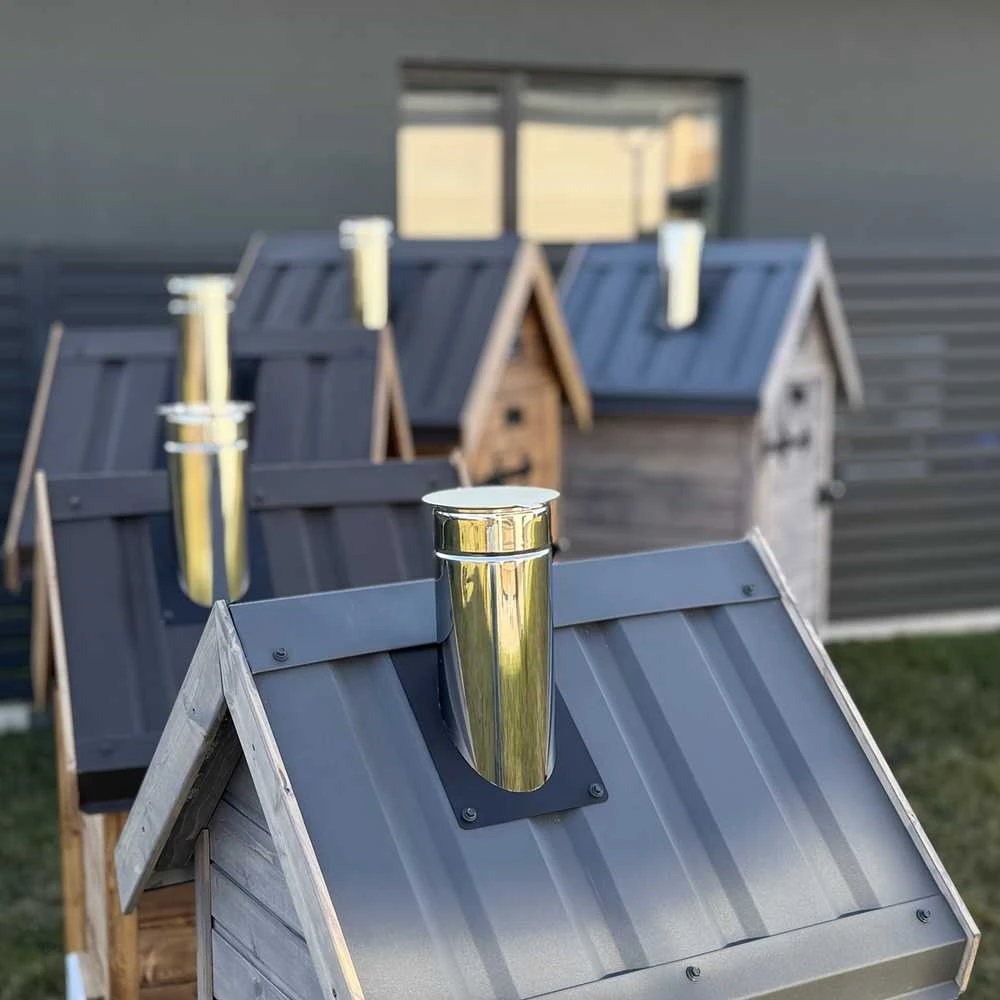 Rūkykla elektrinė Kalmetal Kalwood 180L su dūmų generatoriumi, antracitas