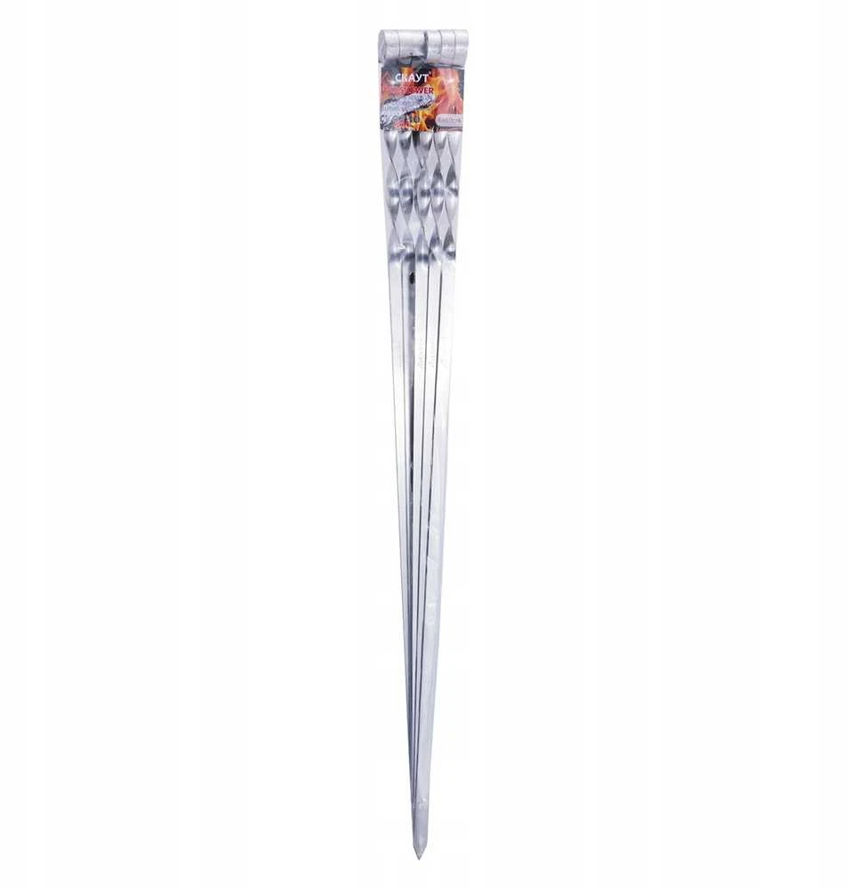 Skaut Bbq Expert Iešmų šašlykams komplektas 60cm (6vnt)
