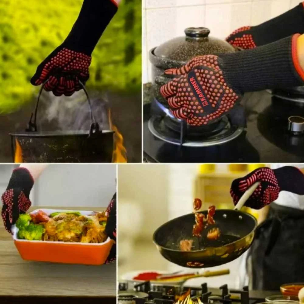 Kaminer Heat-resistant grill gloves 25416