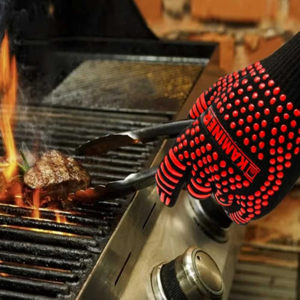 Kaminer Heat-resistant grill gloves 25416