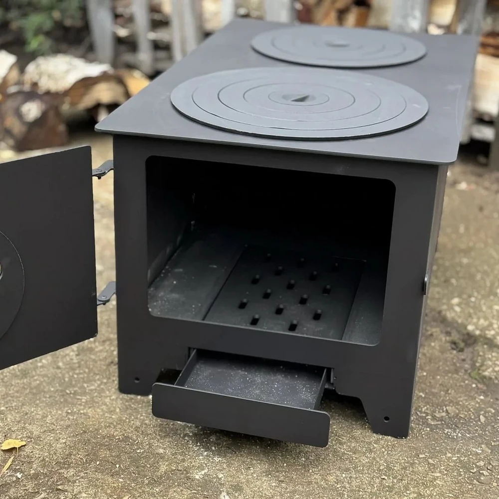 Bbq Expert Krosnelė - buržuika 10kW su 2 rinkėmis ir šamotų