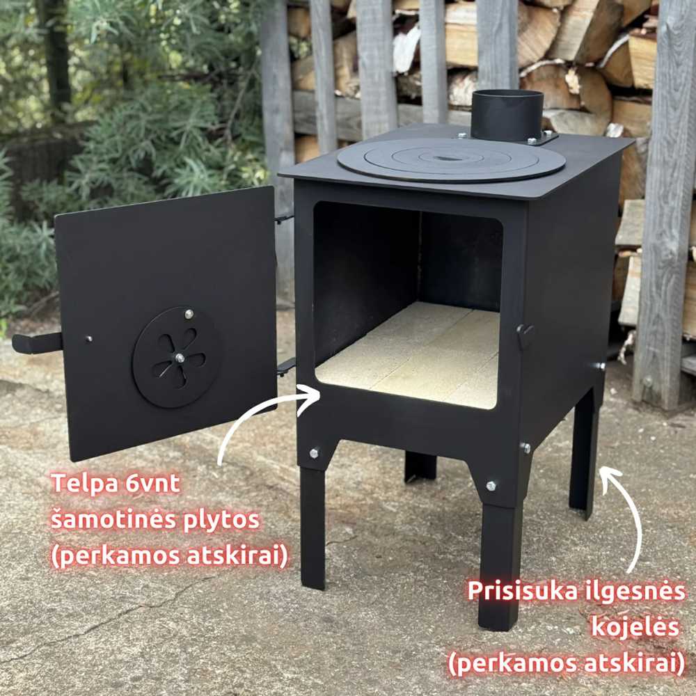 Bbq Expert Krosnelė - buržuika 6kW «Standart» su rinkėmis