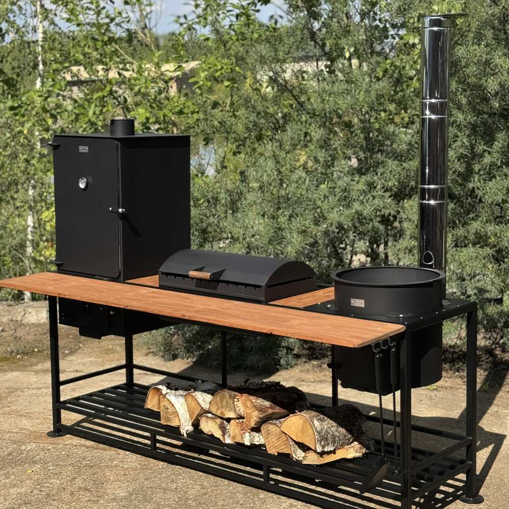 Bbq Expert Lauko virtuvė 3 in 1