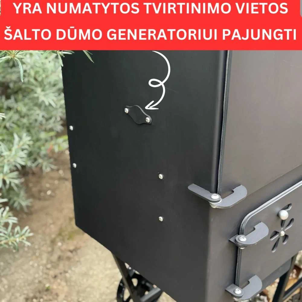 Bbq Expert Rūkykla 135L talpos su ratukais