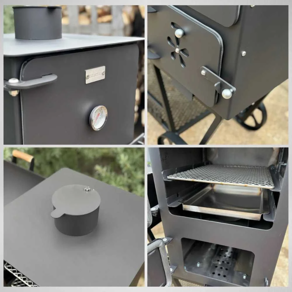 Bbq Expert Rūkykla 70L talpos su ratukais