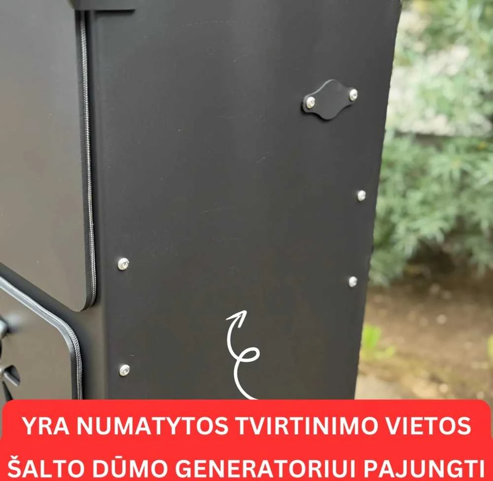 Bbq Expert Rūkykla 70L talpos su ratukais