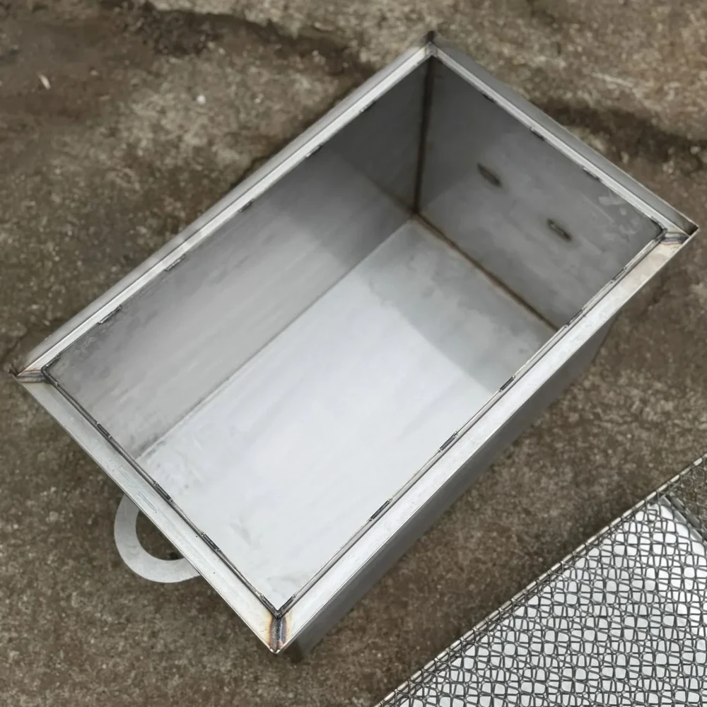 Bbq Expert Rūkykla žuviai bei mėsai 45L su hidro sklende! (Nerūdijančio plieno)