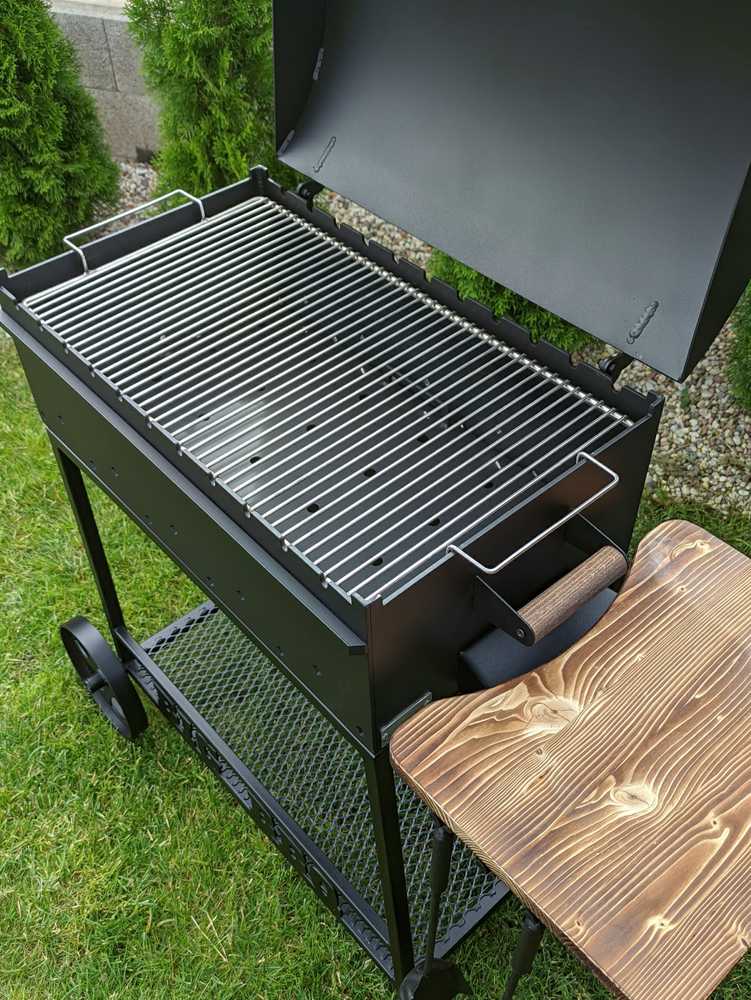 Bbq Expert Šašlykinė 104x47x92 cm, pilnas komplektas, metalo storis 4mm