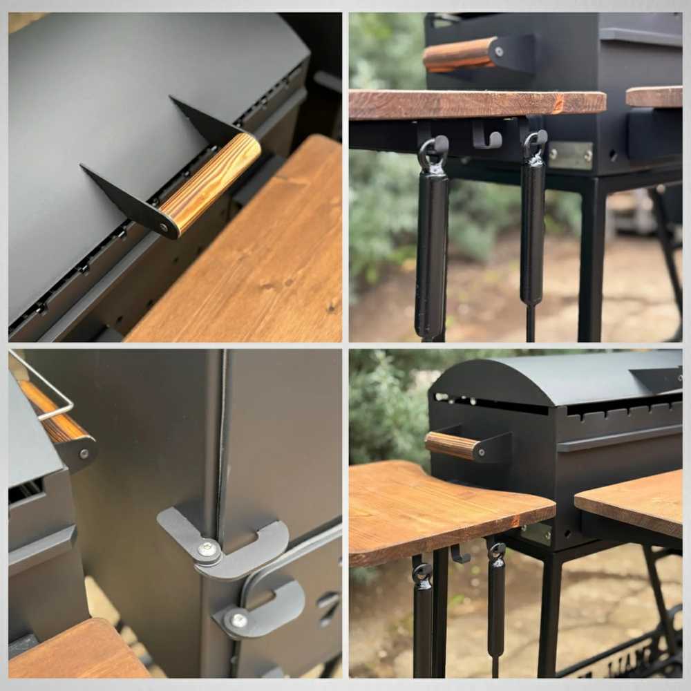 Bbq Expert Šašlykinė su rukykla 135l-new