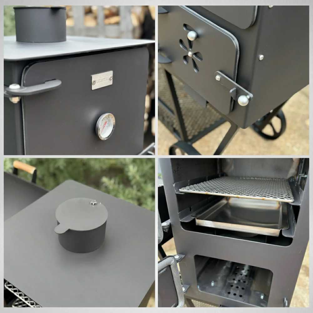 Bbq Expert Šašlykinė su rukykla 135l-new