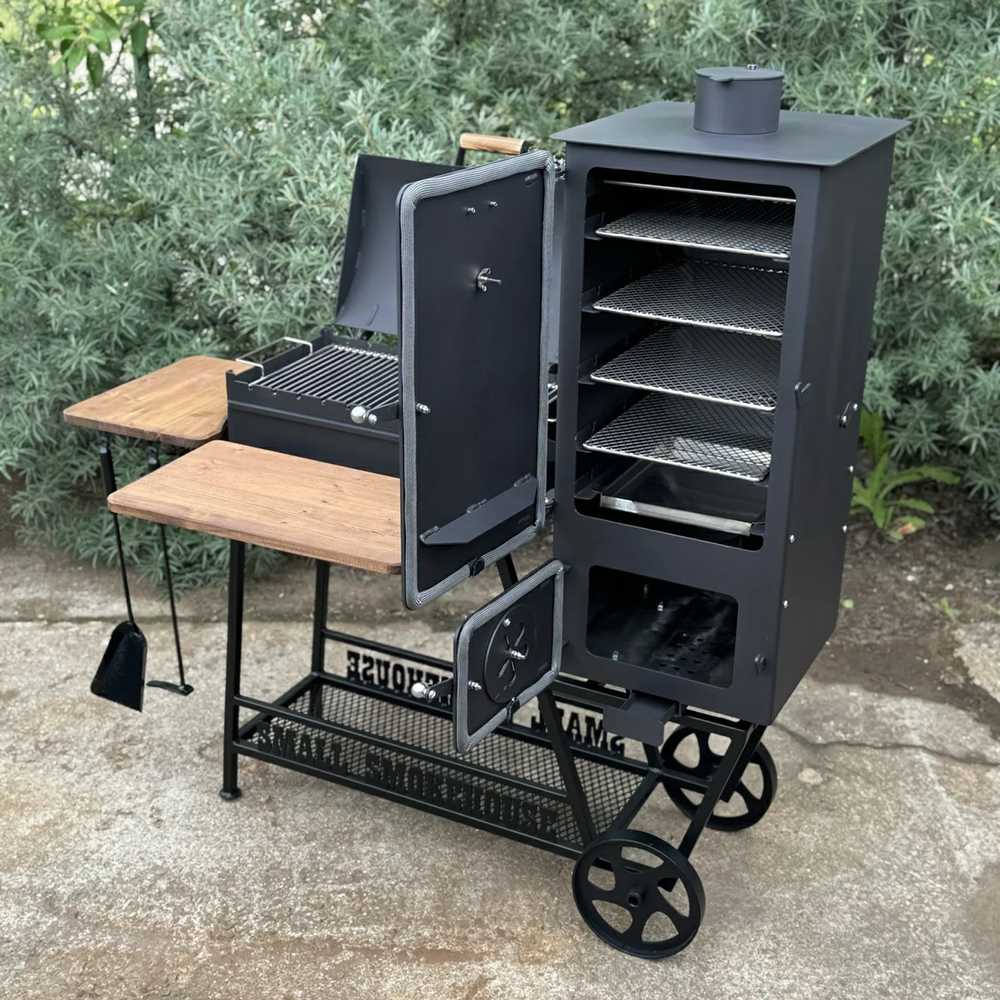 Bbq Expert Šašlykinė su rukykla 70l (pristatoma per 10 d.d.)