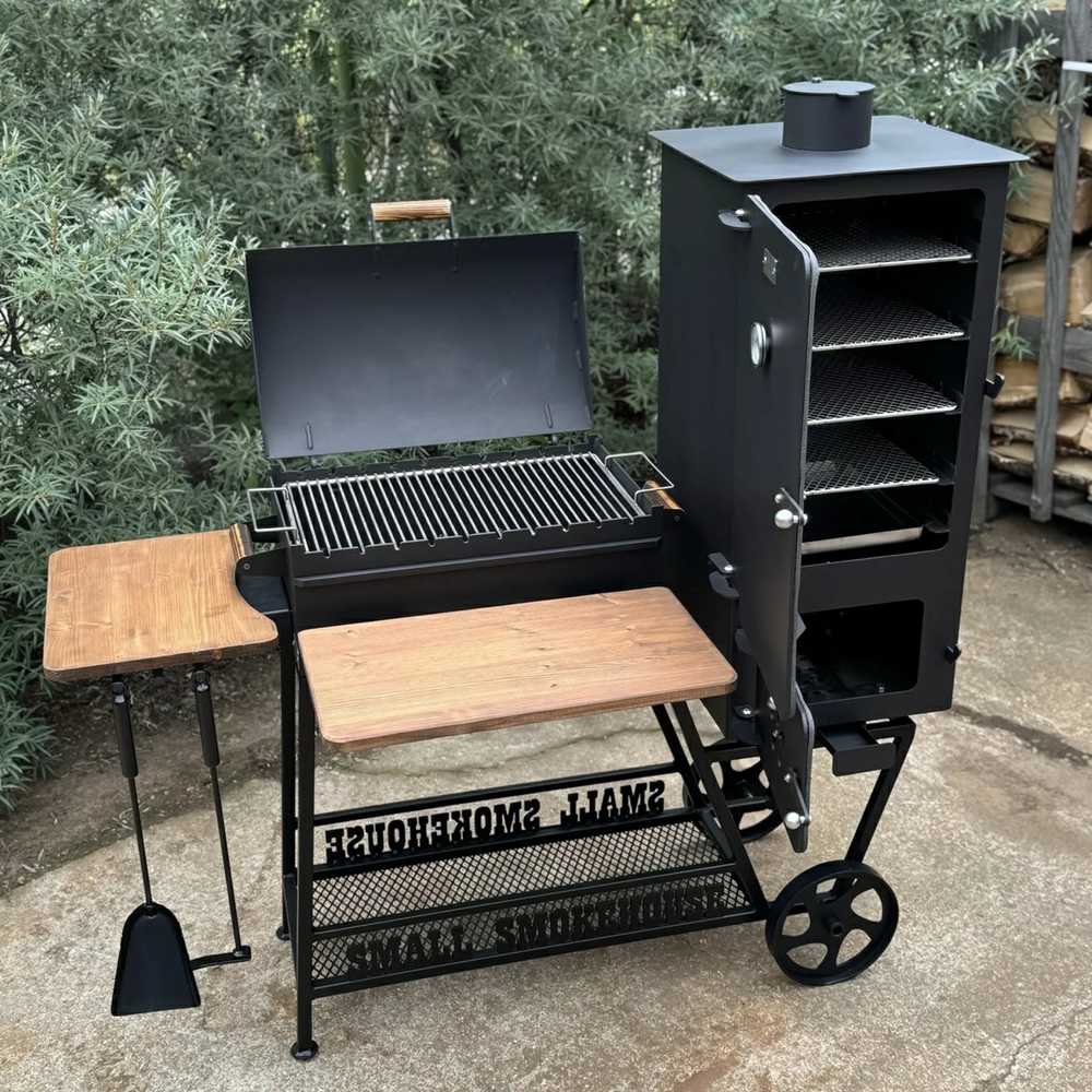 Bbq Expert Šašlykinė su rukykla 70l (pristatoma per 10 d.d.)