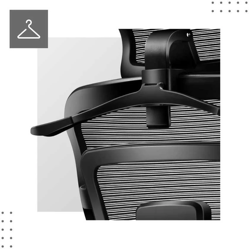 Biuro kėdė Mark Adler Expert 4.9, Juoda