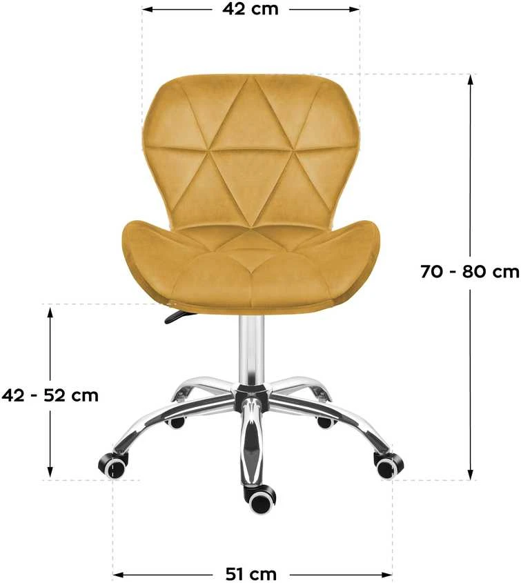 "Mark Adler Future 3.0" biuro kėdė "Mustard Geltona