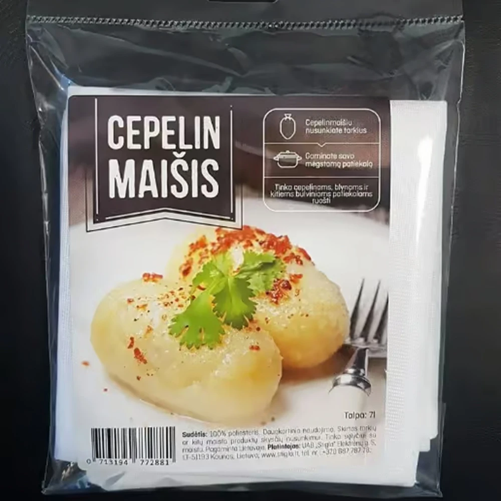 Bulvių tarkavimo mašinos Cepelinmaišis