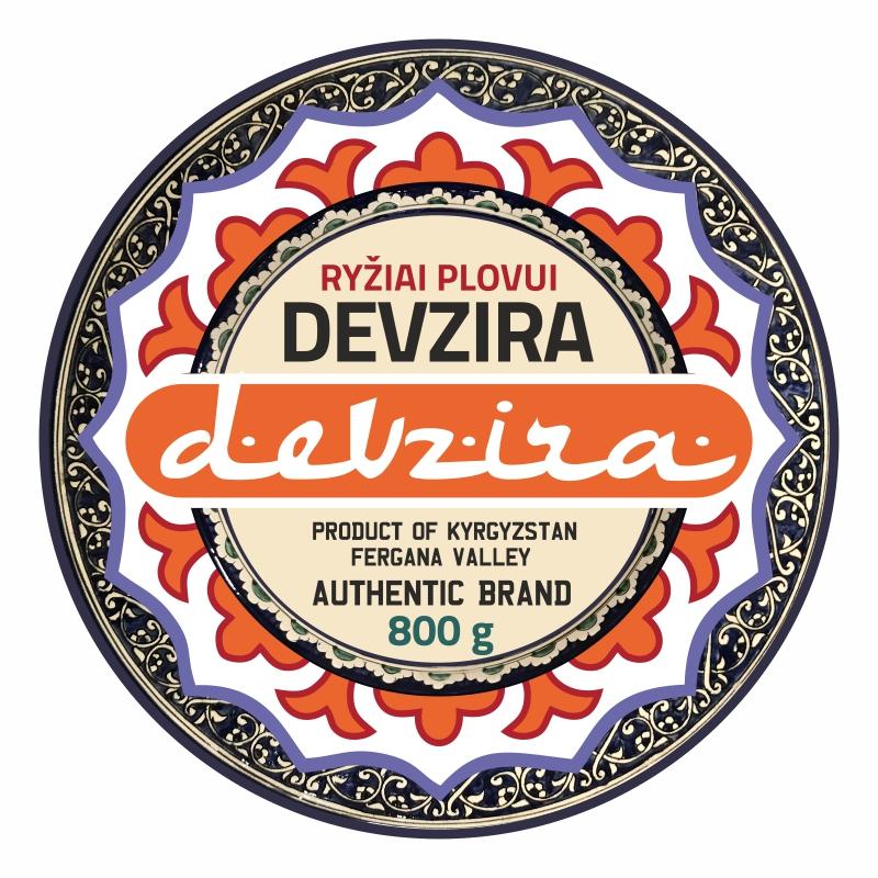 Halal Devzira ryžiai plovui 4.8kg (6x800g) galiojimas iki 2026.02.19
